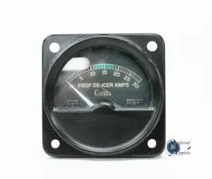 Used Cessna Prop Deicer Amps Indicator Gauge pn CM2631-2, B20129C-1. 